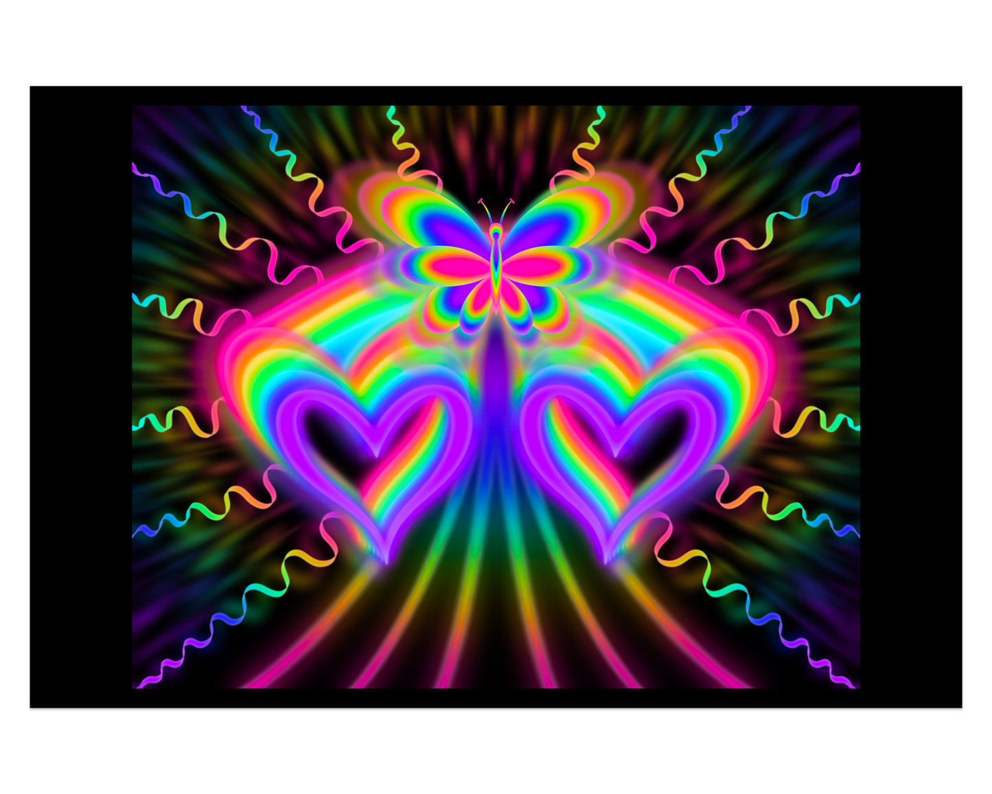 Aura Wings - Mini 4×6 Art Print