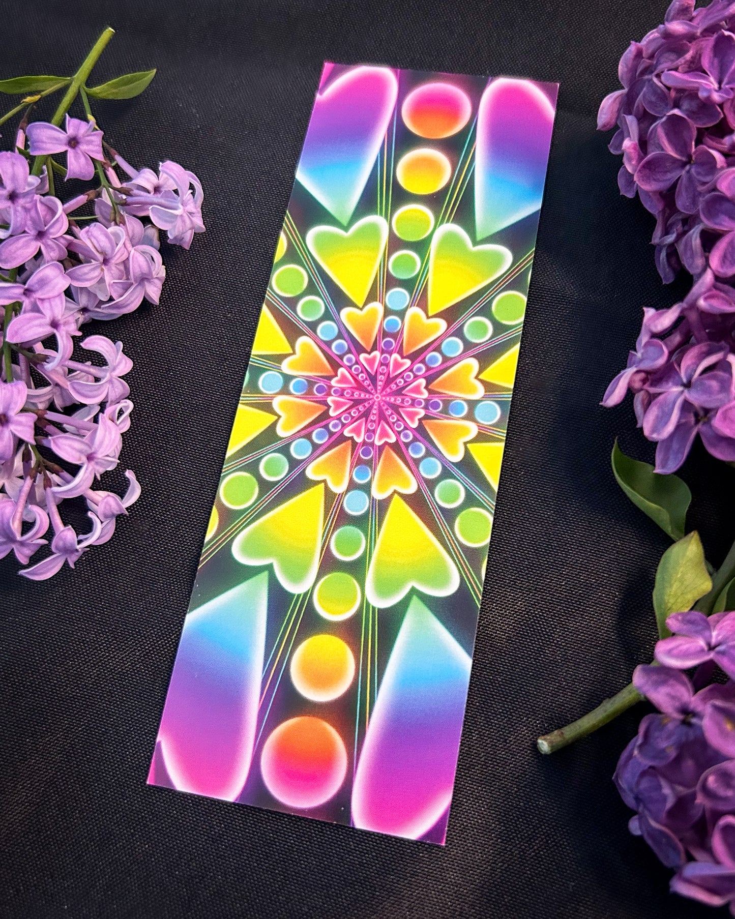 Heartburst Glow Bookmark