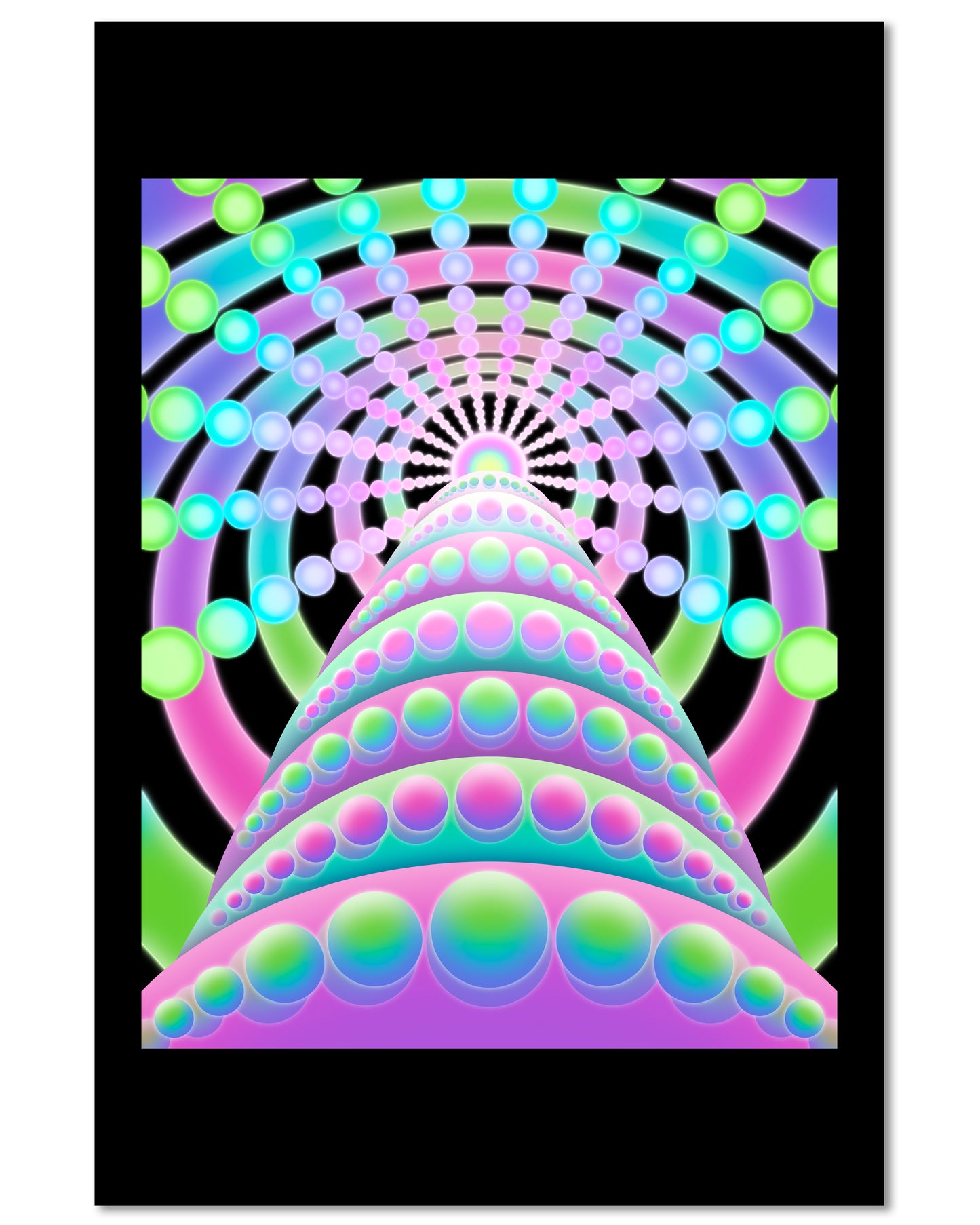 Pulsing Dawn - Mini 4x6 Art Print