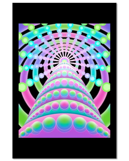 Pulsing Dawn - Mini 4×6 Art Print