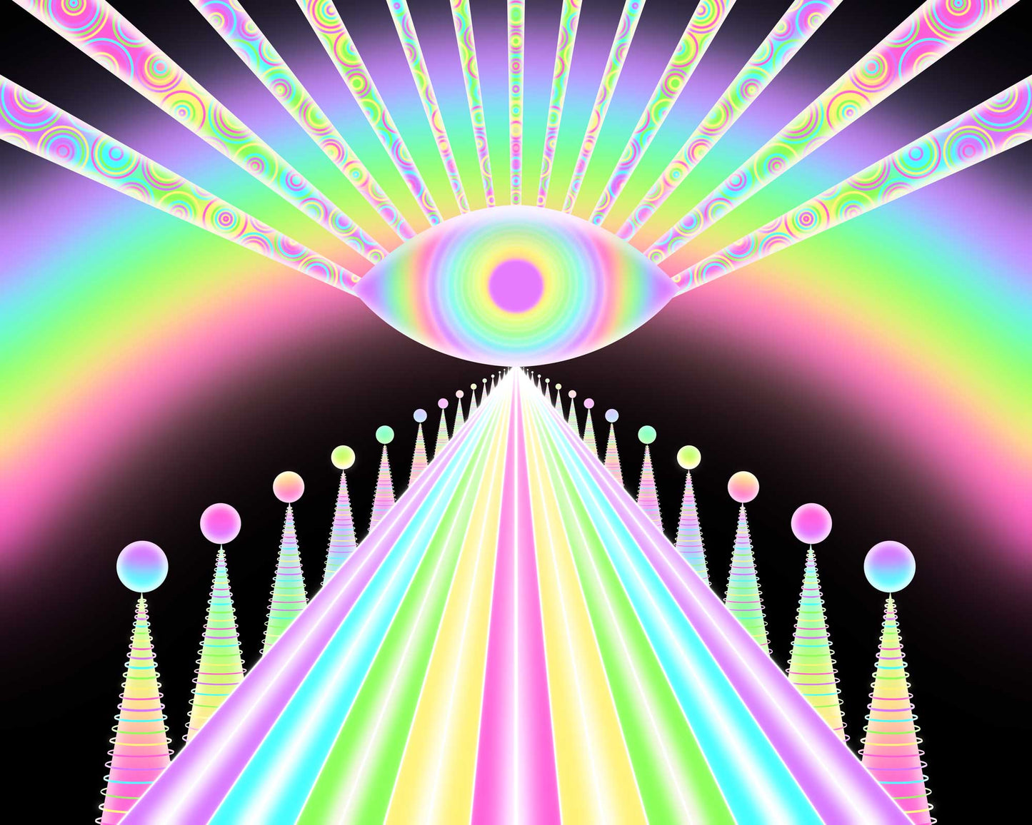 Rainbow Road - Fine Art Print