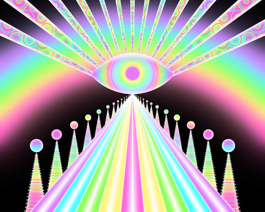 Rainbow Road - Fine Art Print