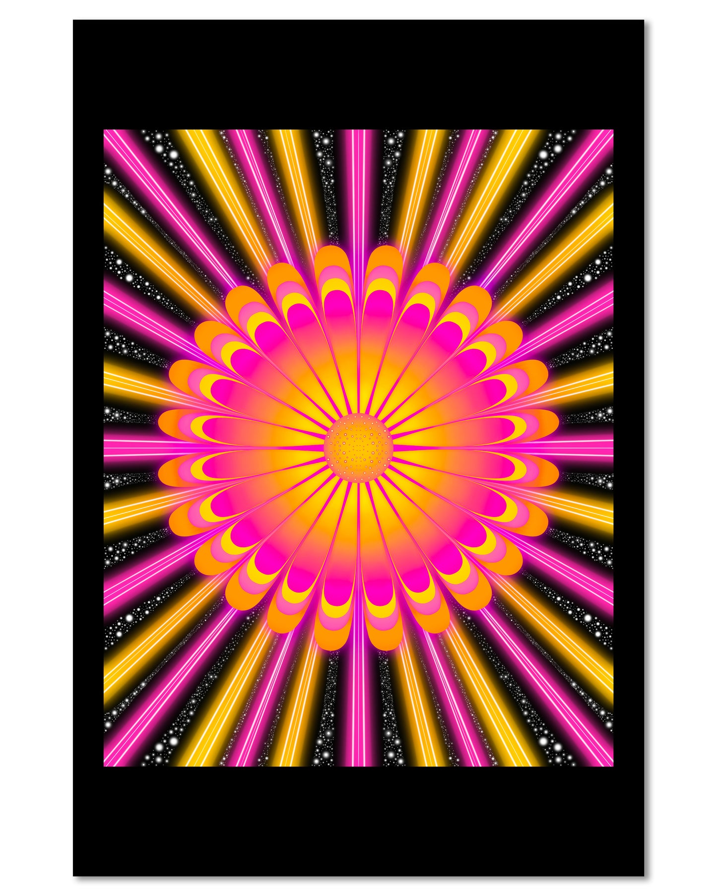 Sun Flower - Mini 4x6 Art Print