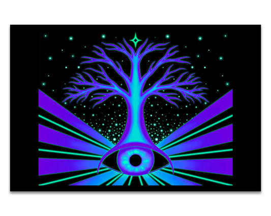 Tree Eye Portal - Mini 4×6 Art Print