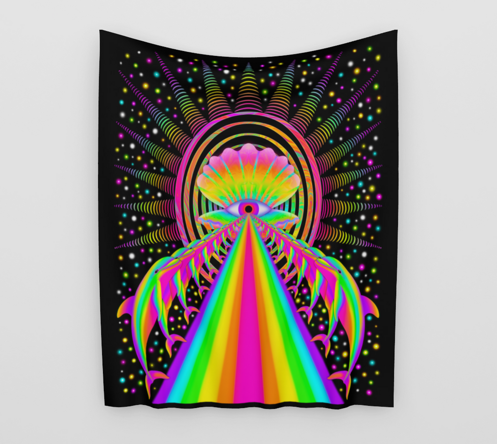 Dolphin Dream Portal Tapestry