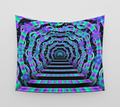 Blooming Tunnel Tapestry