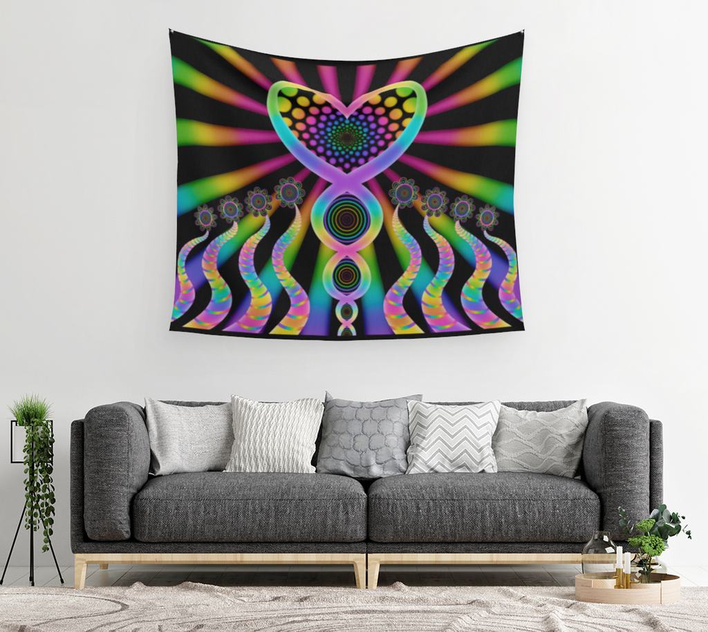 Growing Heart Tapestry