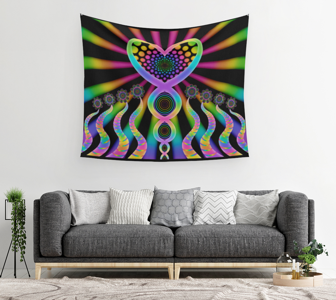 Growing Heart Tapestry