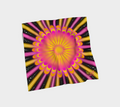 Sun Flower Silk Scarf — Wearable Art Bandana