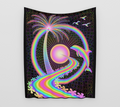 Palm Tree Portal Tapestry
