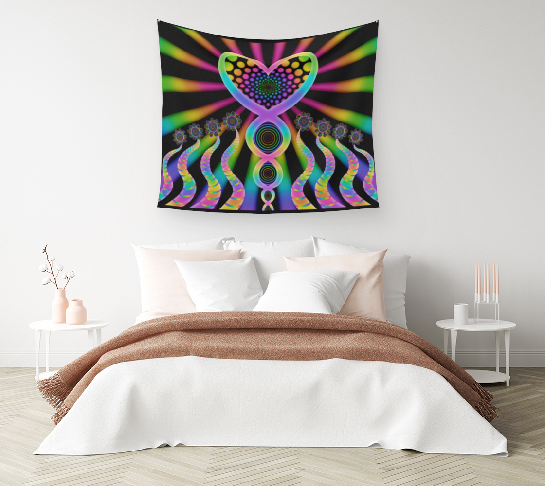 Growing Heart Tapestry