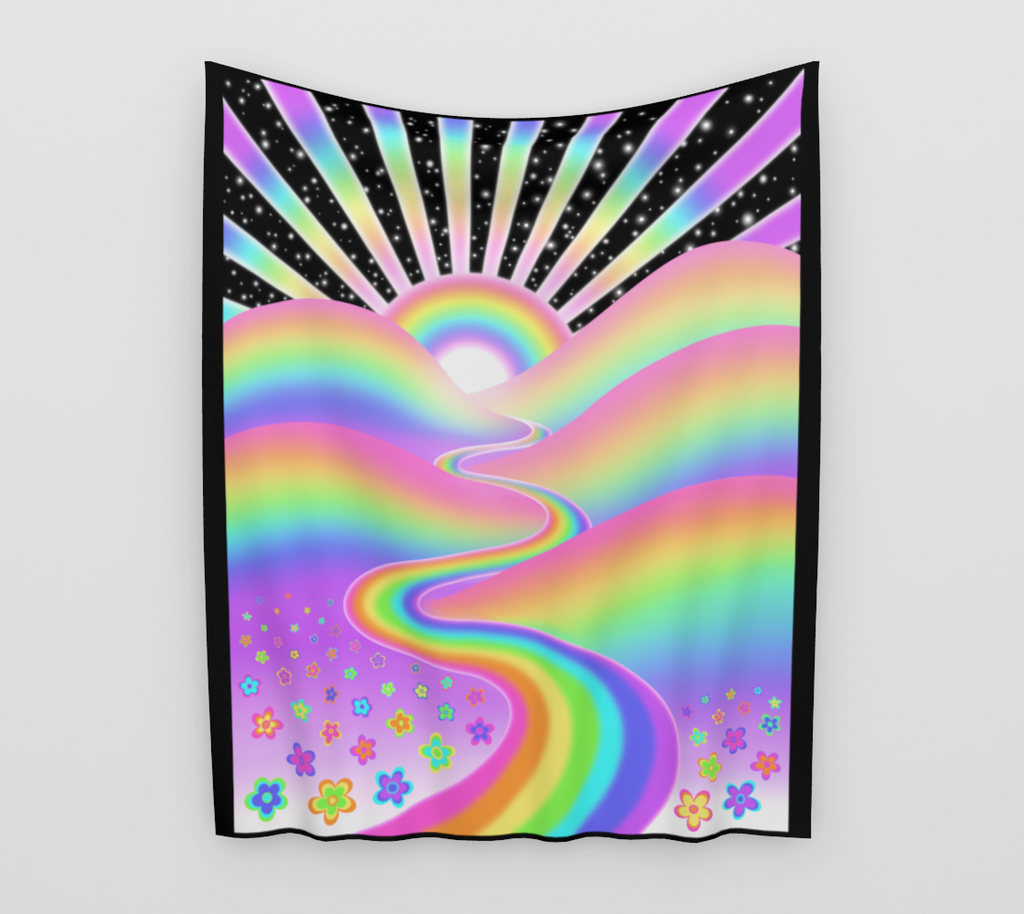 Over the Hills and Far Away Tapestry