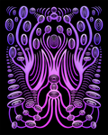 Violet Sigil - Fine Art Print