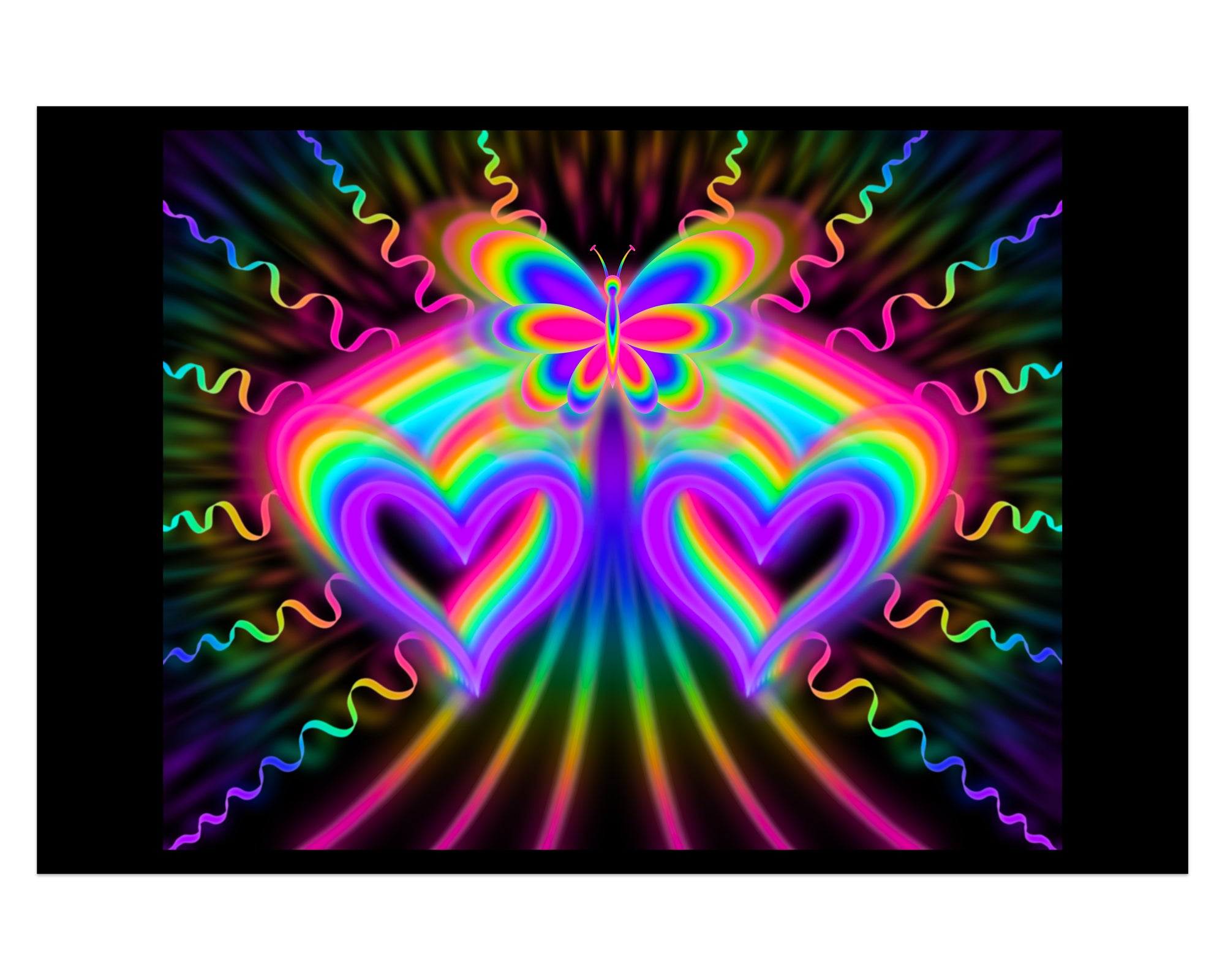 Aura Wings - Mini 4×6 Art Print