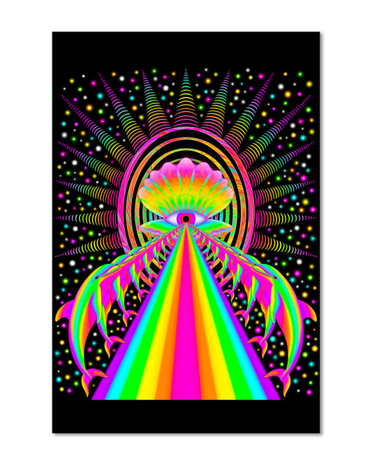 Dolphin Dream Portal - Mini 4x6 Art Print