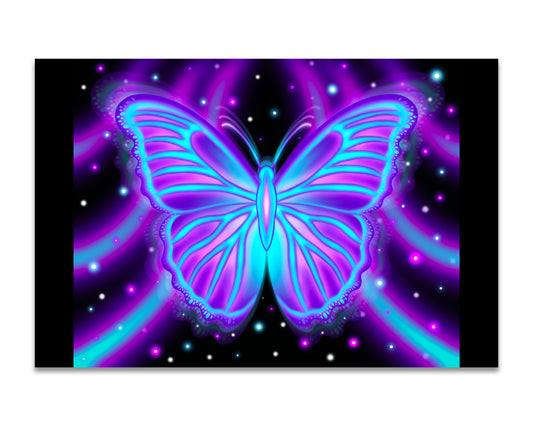 Glow Butterfly - Mini 4x6 Art Print