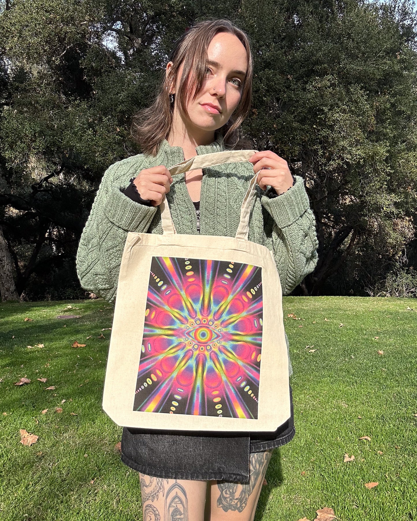 Eye Awaken Tote Bag