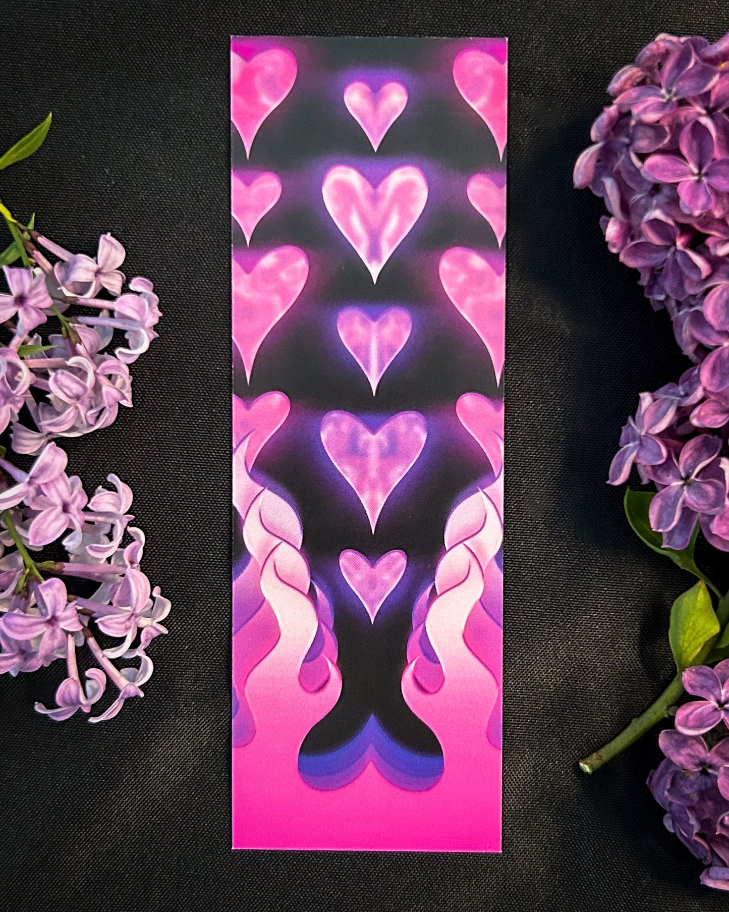 Flame Heart Bookmark