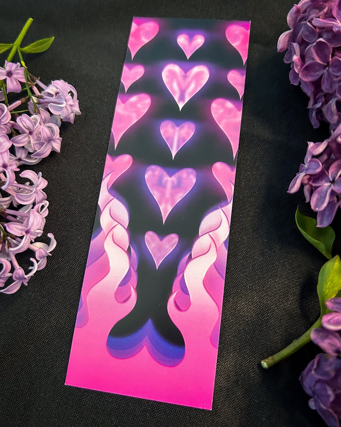 Flame Heart Bookmark