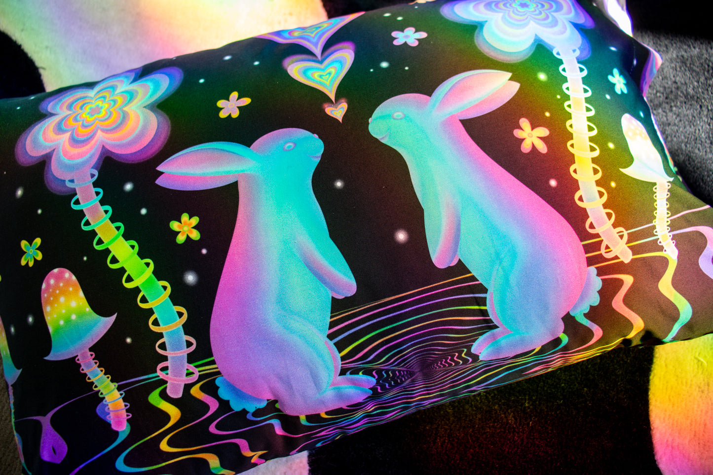Bunny Bloom Pillowcase