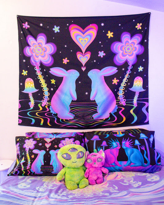 Bunny Bloom Tapestry