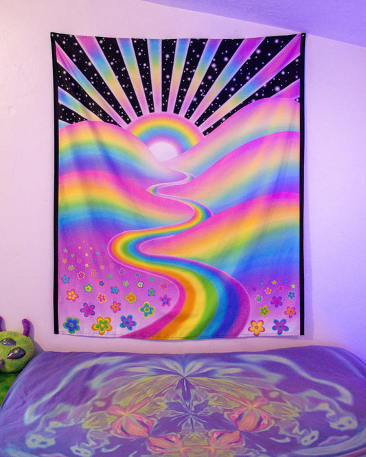 Over the Hills and Far Away Tapestry