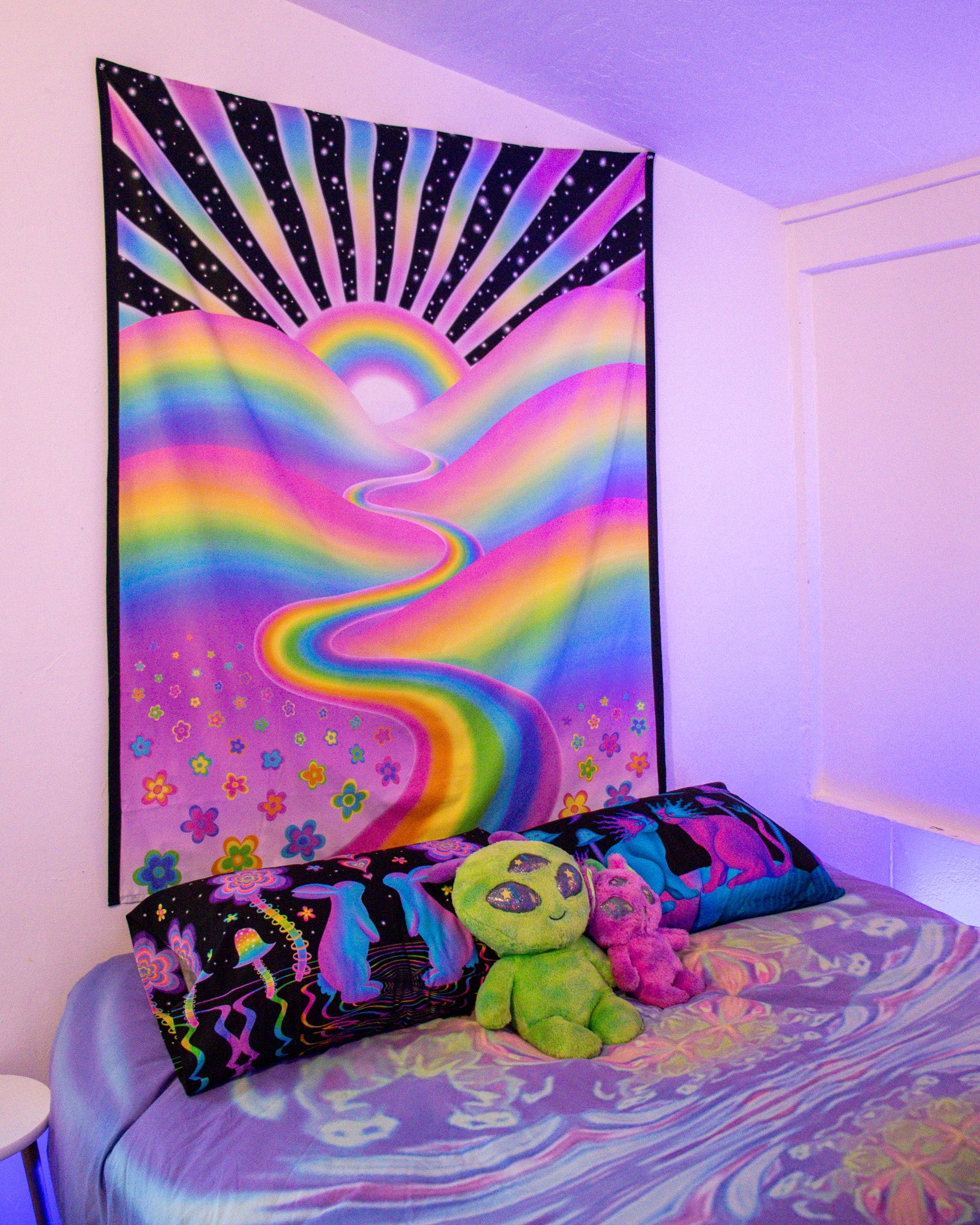 Over the Hills and Far Away Tapestry