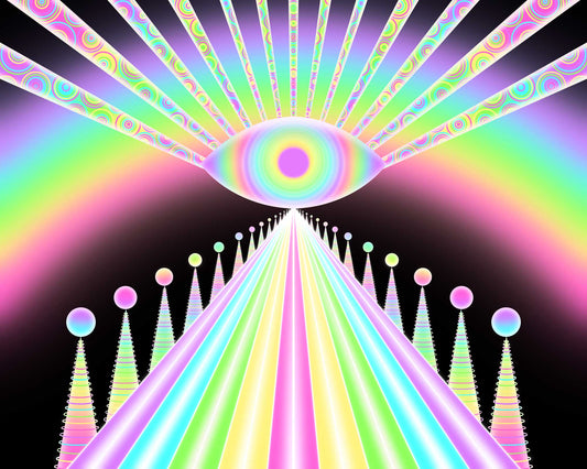 Rainbow Road - Fine Art Print