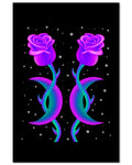Rose Moon - Mini 4×6 Art Print