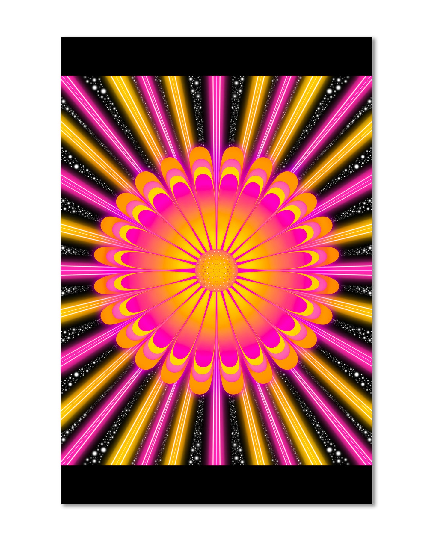 Sun Flower - Mini 4x6 Art Print