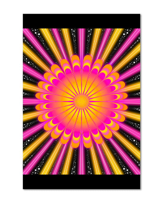 Sun Flower - Mini 4x6 Art Print