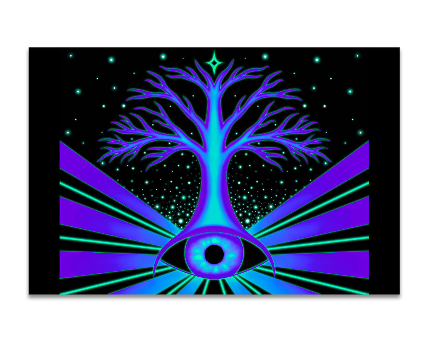 Tree Eye Portal - Mini 4x6 Art Print