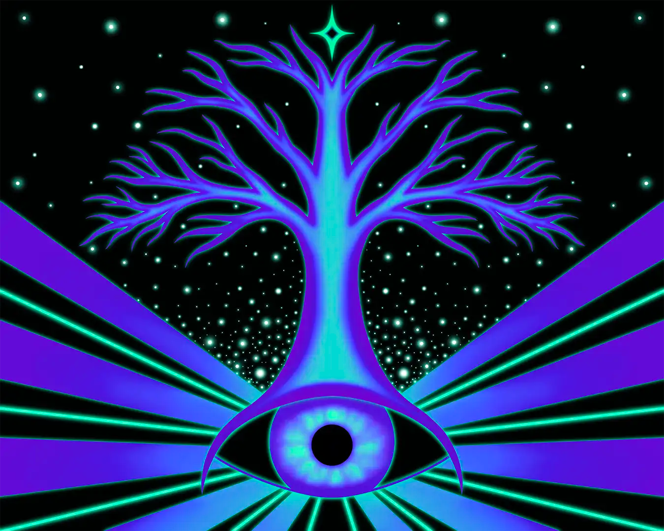 Tree Eye Portal - Fine Art Print