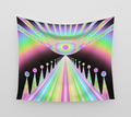 Rainbow Road Tapestry