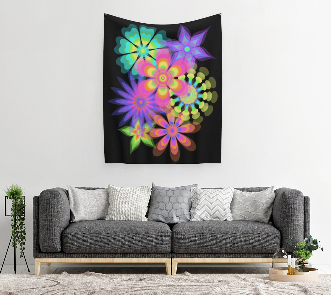 Bouquet Tapestry