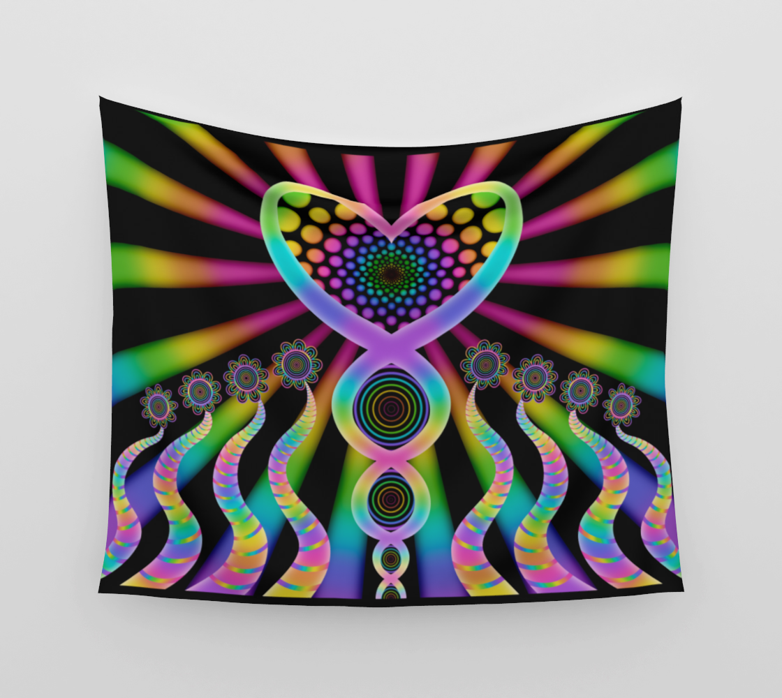 Growing Heart Tapestry