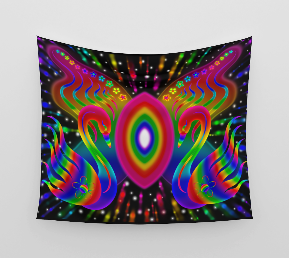 Swan Horizon Tapestry