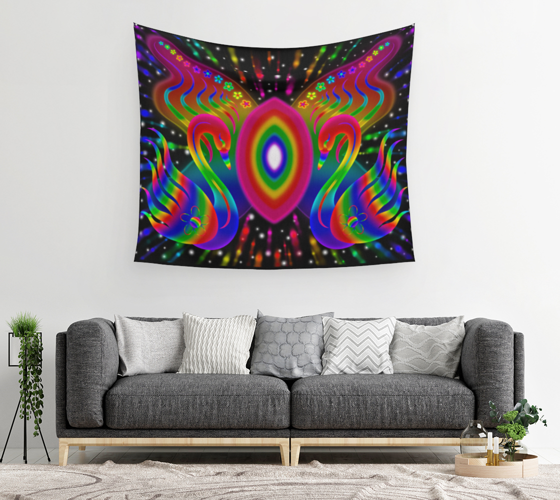 Swan Horizon Tapestry